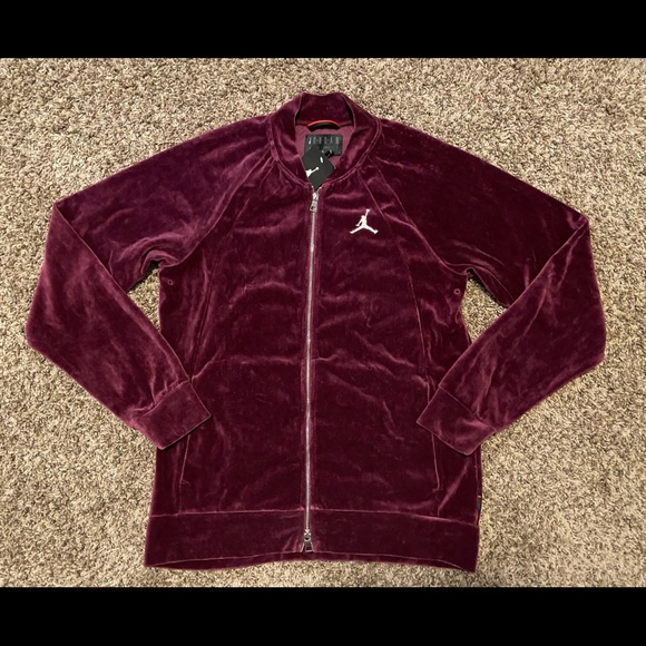 jordan jsw velour jacket